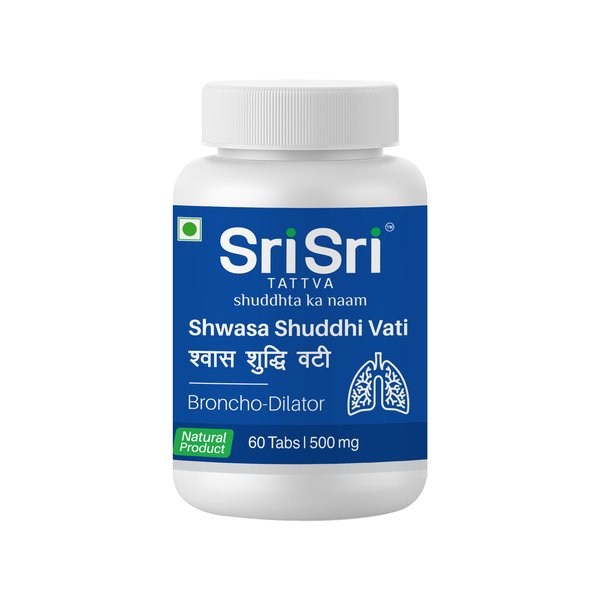 Shwasa Shudhi Vati (Sri Sri, 60U)