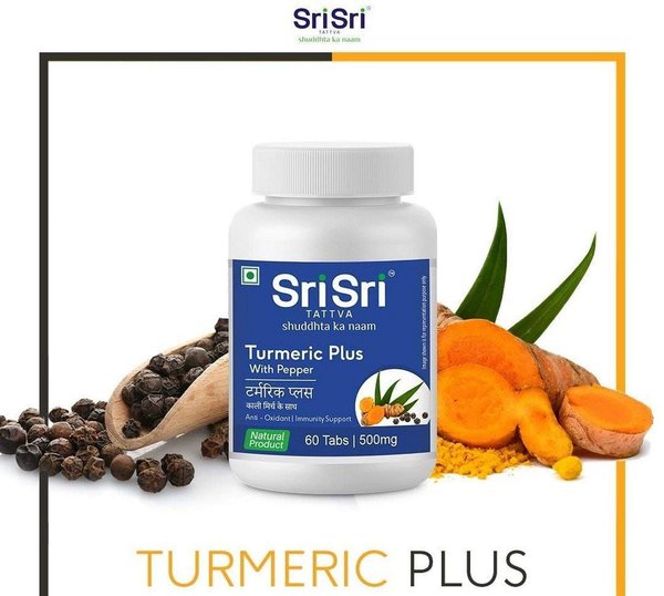 Turmeric Plus (Sri Sri, 60U)