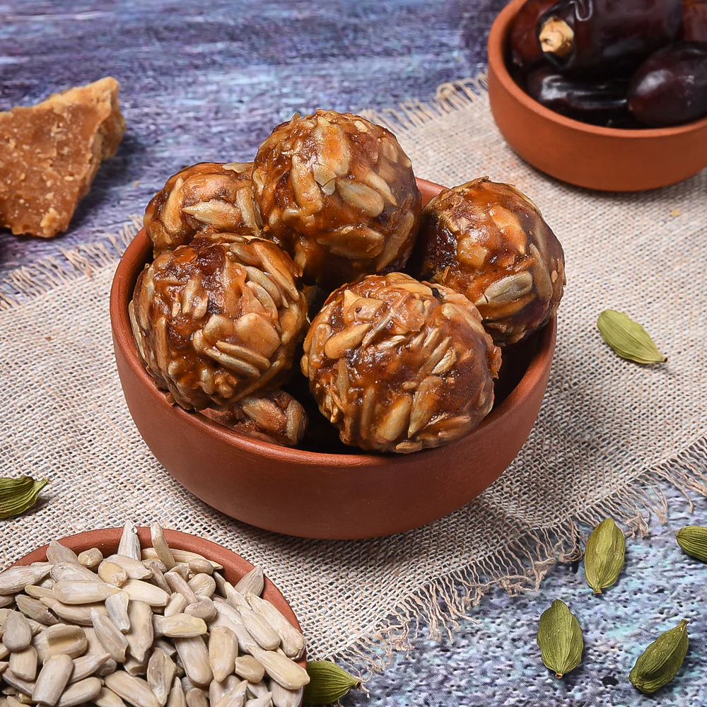 Sunflower Dates Laddus