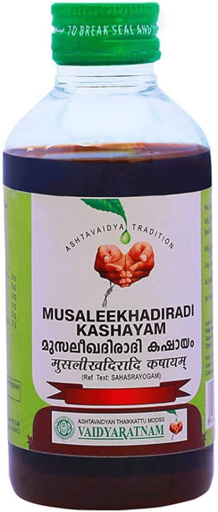 Musaleekhadiradi Kashayam - 200 ml