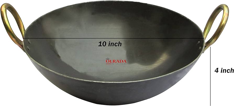 10inch Kadai with handle