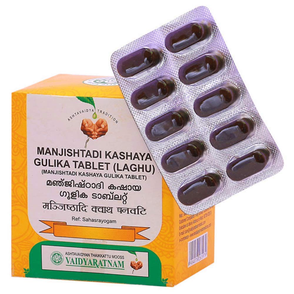 Manjishtadi kashaya gulike tablet (Bruthath)