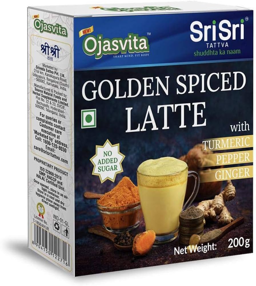 Ojasvita Golden Spice Latte