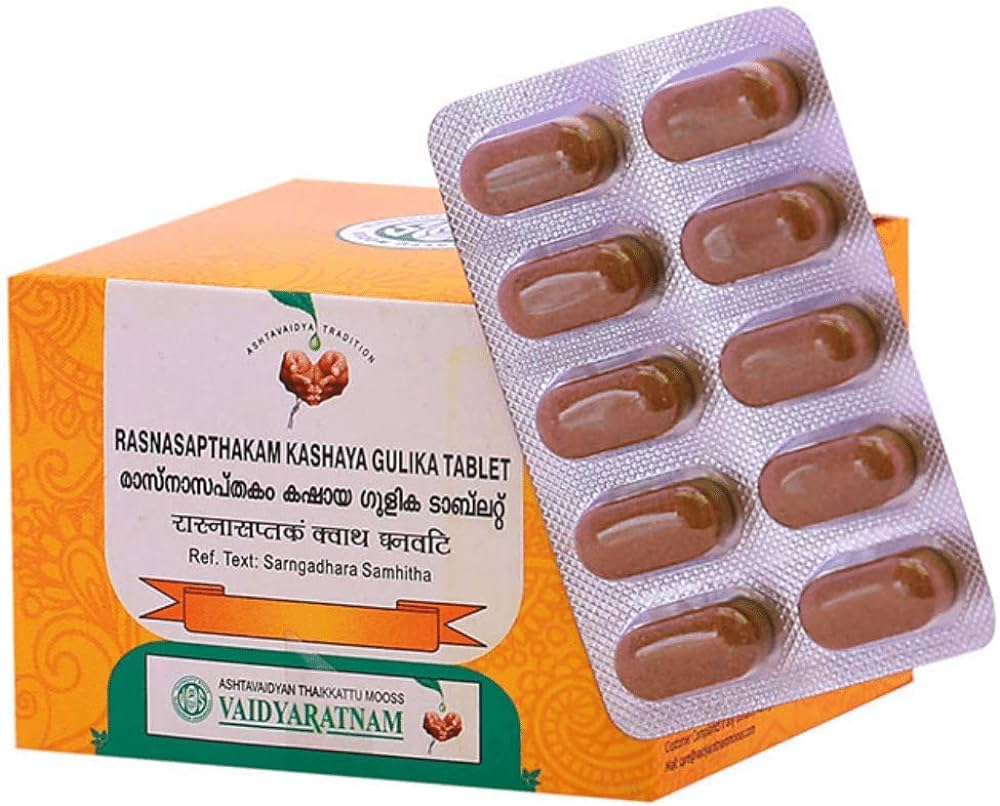 Rasnasapthakam Kashayam Gulika Tablets - 10 U