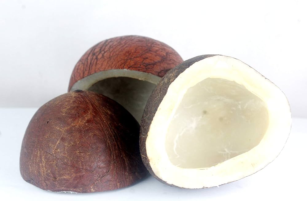Dry coconuts