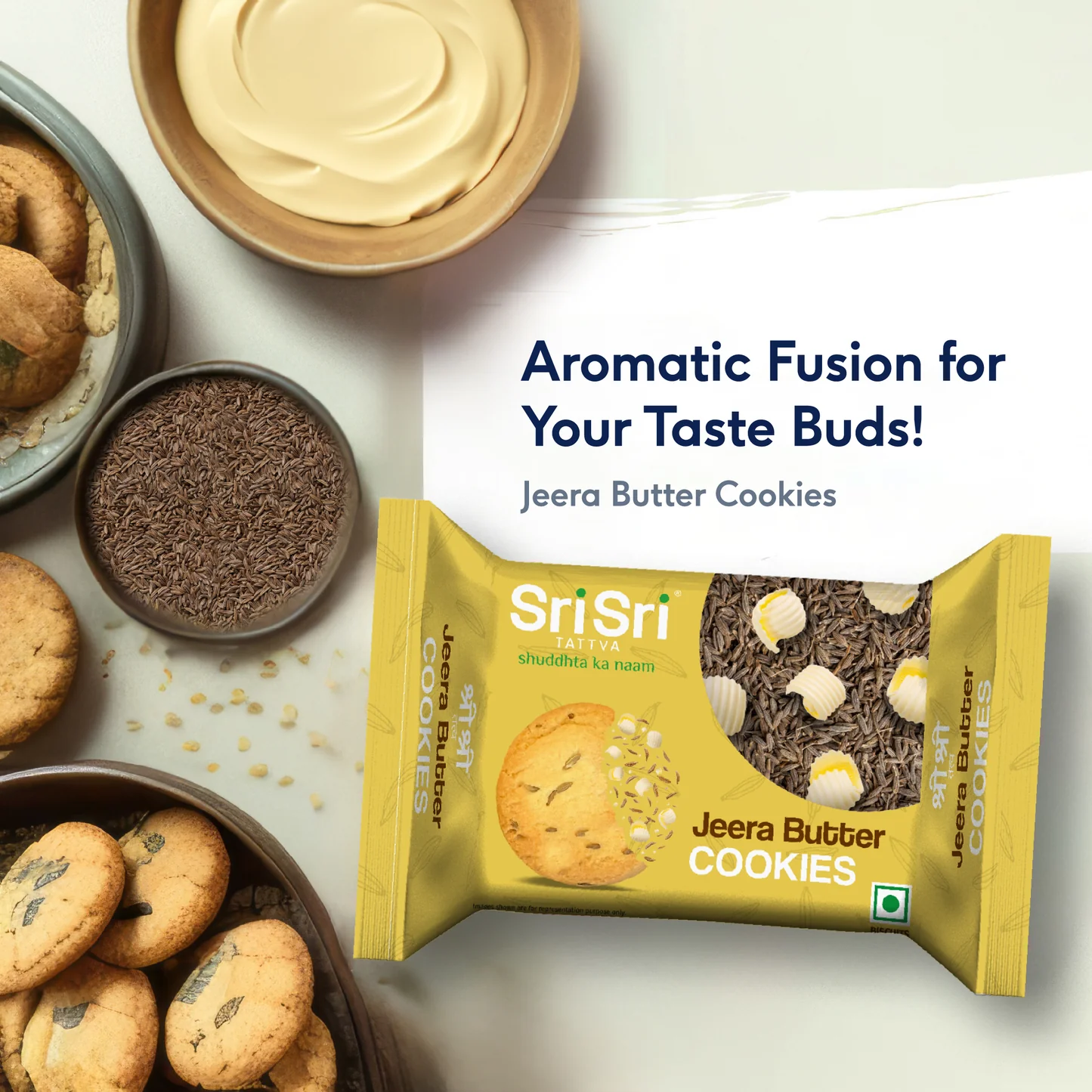 jeera Butter Cookies