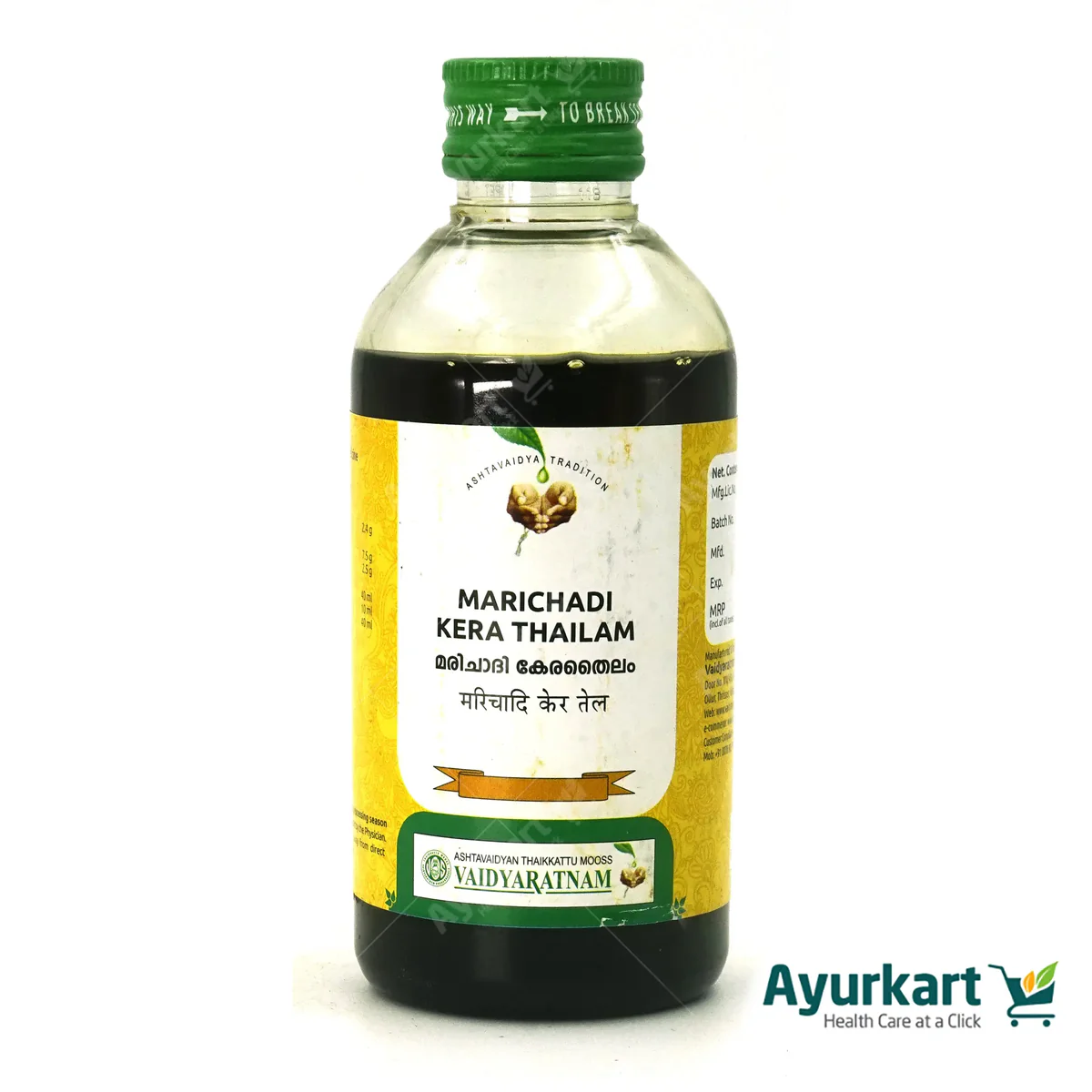 Marichadi Kera Thailam - 200 ml